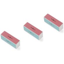 3 Pack 4 Way Buffing Block For Nails, Removes Ridges And Creates An Instant High Gloss Shine, Easy To Use Manicure Tool For Shaping, Smoothing and