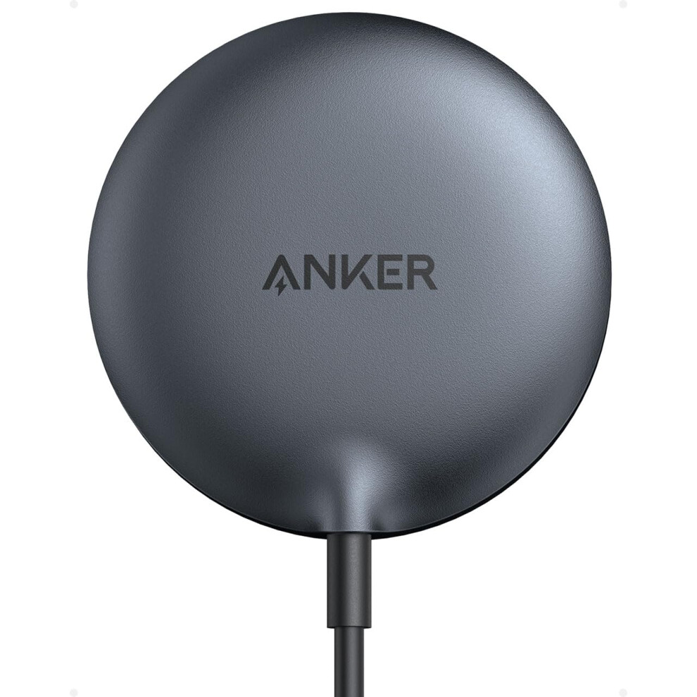 Anker Magsafe Charger Compatible, Maggo Magnetic Wireless Charger (Pad), Qi2 Certified 15W Ultra-Fast Wireless Charger, For Iphone 15/15 Plus/15