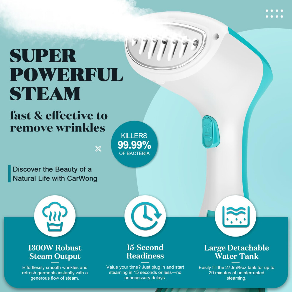 clothes-steamer--steamer-for-clothes--20s-fast-heat-up-1300w--garment-steamer-clothing--260ml-large-capacity-water-tank--travel-steamer-for-clothes