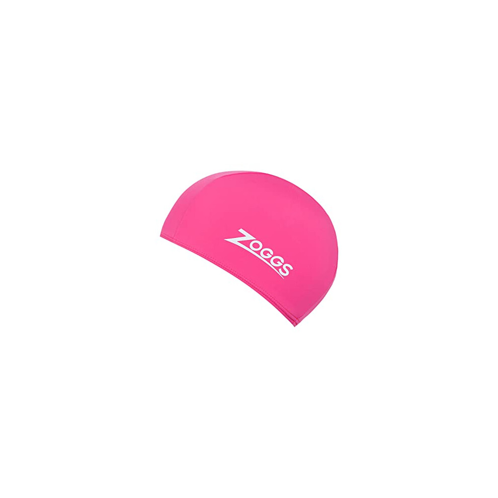 Unisex Stretch Swimming Cap, Pink, One Size UK