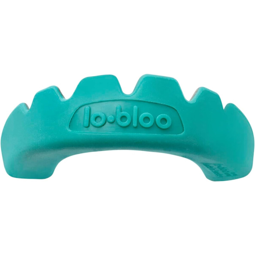 Lobloo Slick Professional Dual Density Mouth Guard For High Contact Sports As Mma, Hockey, Football, Rugby. Large +14Yrs, Mint