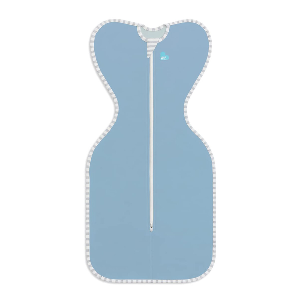 Love To Dream Swaddle Up, Baby Sleeping Bag, Fabric For Moderate Temp (20-24C), Arms Up Position, Baby Essentials For Newborn, Hip-Healthy, Twin Zipper For Easy