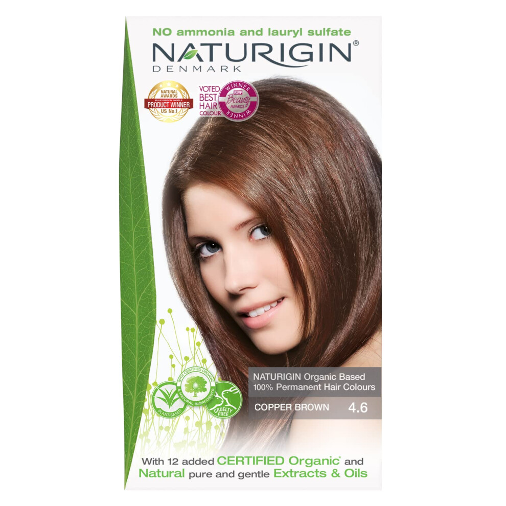 Copper Brown Hair Dye 4.6 with Natural Ingredients - No Ammonia-image-OPC-PFBBYHT-NEW