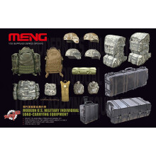 1:35 Scale Modern US Military Individual Load Carrying Equipment Model Kit (Multi-Colour)