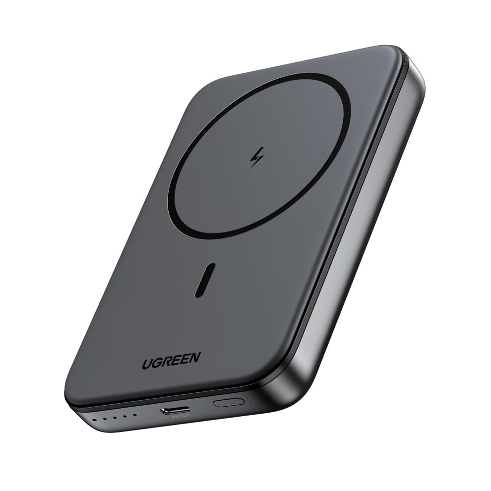 Nexode Magnetic Wireless Power Bank Fast Charging, 10000mAh MagSafe-Compatible Portable Charger PD 20W USB-C Battery Pack Compatible with iPhone 15/14