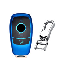 Soft TPU Case Cover Protector Car Remote Key Fob Case For Mercedes-Benz 2019-2022 A Class C Class G Class 2017-2022 E Class 2018-2021 S Class Fob