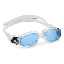 Kaiman, Swimming goggles for adults with UV protection, silicone seal, 180 vision, anti-fog and anti-leak lenses for men and women, Transparent -