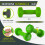 Neoprene Dumbbell Coated for Non-Slip Grip, 4 lb 2