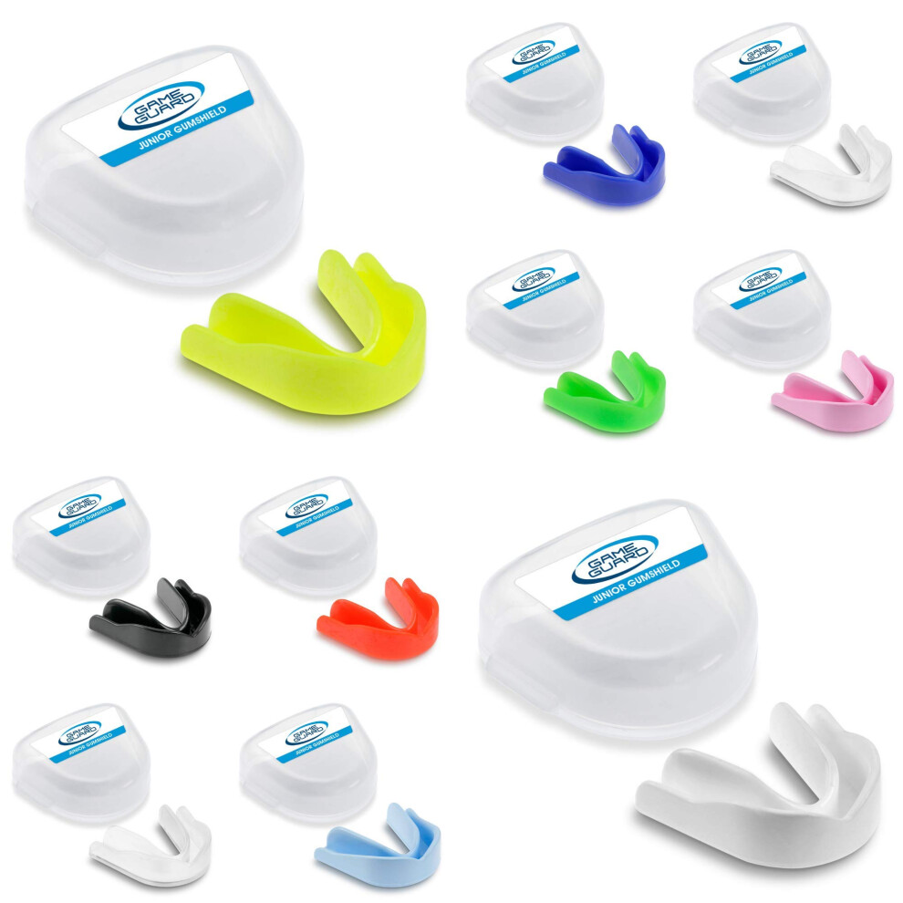 Game Guard Â 10 X Boil & Bite Mouth Guards/Gum Shields Â Mouldable Mouthguards/Gumshields - Kids/Junior Â For School & Clubs, Rugby, Hockey, Gaa (Mixed