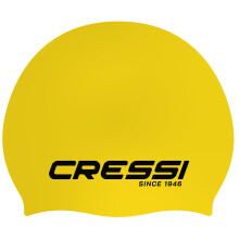 Eddie Swim Cap - Unisex Swimming Cap, Yellow/Black, One Size