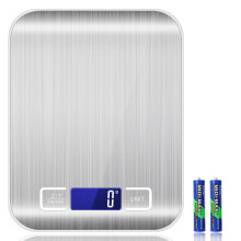 Kitchen Scales Food Scales Digital Scales with Batteries, Professional Electronic Scales for Precise Cooking/Baking Kitchen Premium Stainless Steel