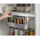 Joseph Joseph CupboardStore in cupboard, kitchen storage under-shelf Spice Rack, organiser Grey, 4 4