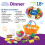 Learning Resources LER9732 New Sprouts Dinner Basket 6