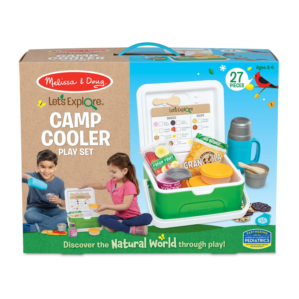 40800 Let's Explore Camp cooler set | Pretend Play | 3+ | Gift for Boy or Girl