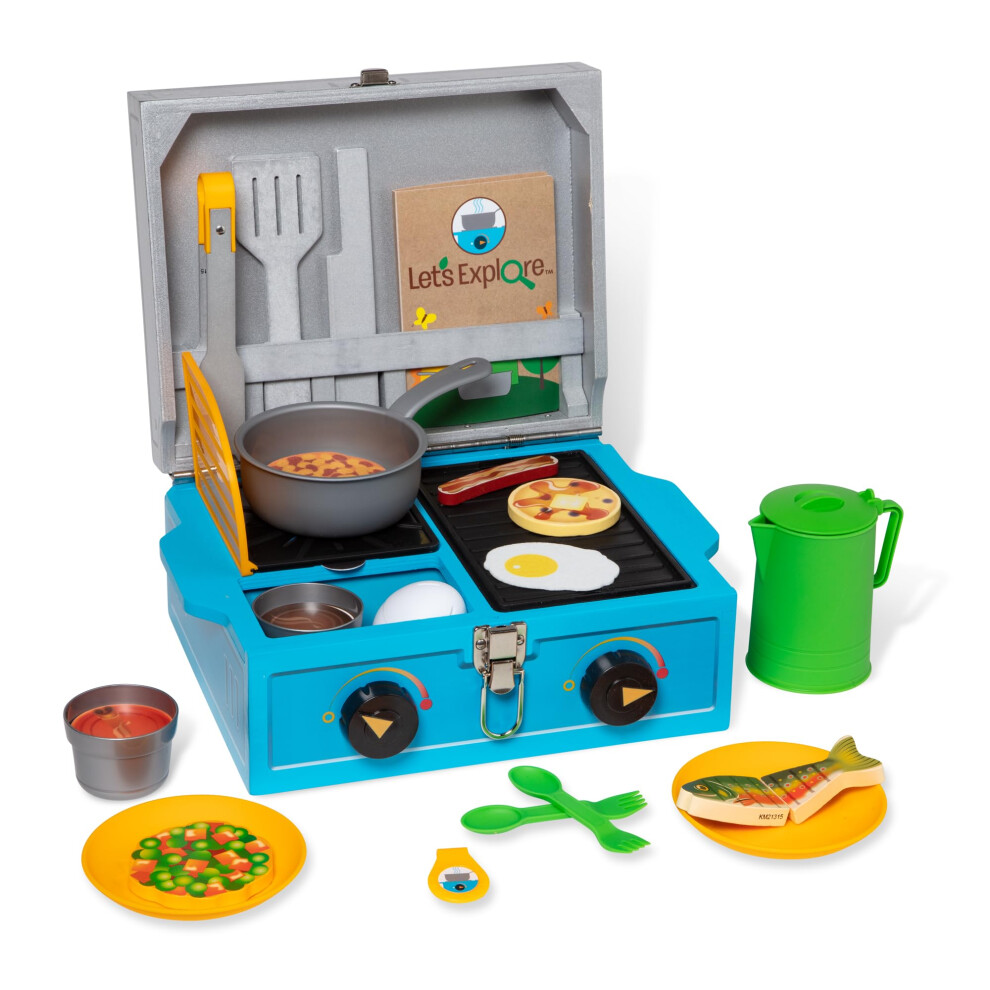 |Let's Explore Camp stove play set |Camping Set for Kids | 3+ years | Gift for Boy or Girl