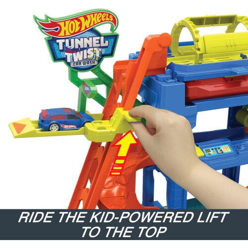 Hot Wheels TUNL TWIST CAR WASH 18PC 2
