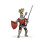 Papo Mini Figura Tubo, Cavalieri - 12 Pezzi 6