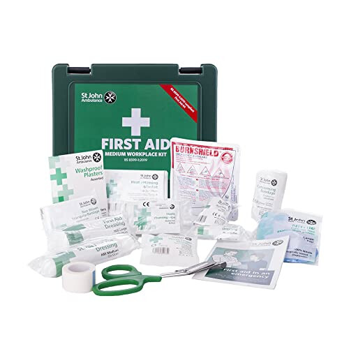 Standard Medium Workplace First Aid Kit BS-8599-1:2019 2