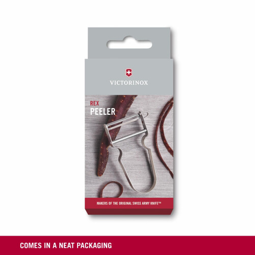 Victorinox Pelapatate - Victorinox - REX - Alluminio - Lama dritta - Ergonomico 1