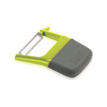 Duo Easy-Grip Straight Potato and Vegetable Kitchen Peeler, Green