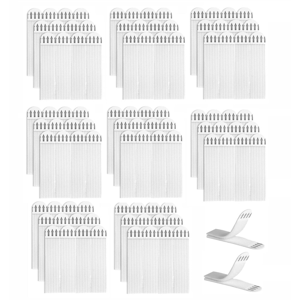 32-Pairs(64Strips) Large Picture Hanging Strips Heavy Duty, Hook And Loop Tape Damage Free, Picture Canvas Hanger No Nails, Adhesive Strips For Frame 5060834080994