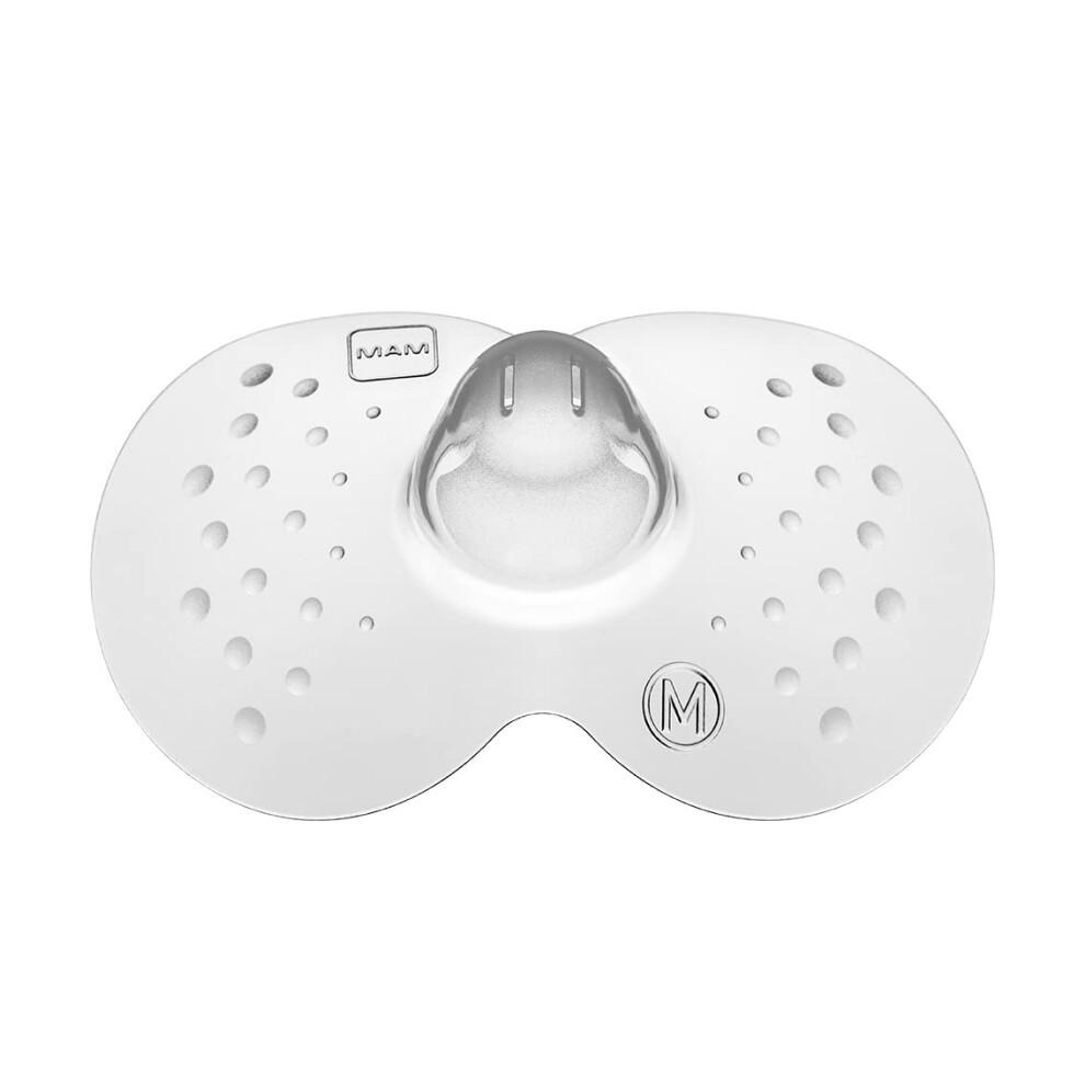 Nursing Cones, Size M (Diameter 20 mm) in a Set of 2, Extra Soft Nipple Shields for Protection When Breastfeeding, Nipple Protection for Maximum Skin