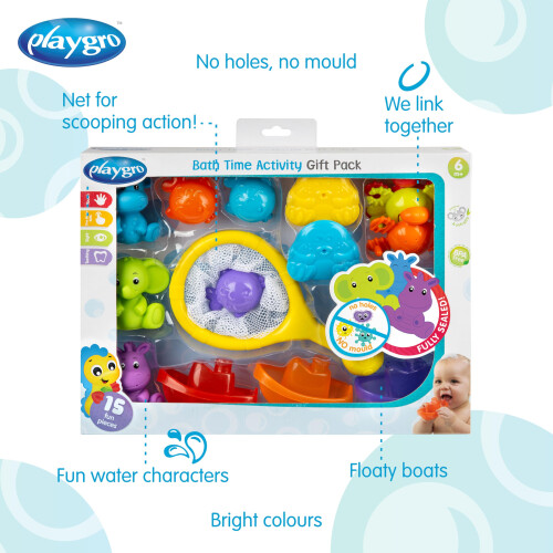 Conjunto de brinquedos de banho PLAYGRO para presente 1