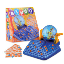 | Complete Classic Bingo Game Set, Traditional Family Game, Educational 72 Cards and 90 Numbered Balls for Children and Adults