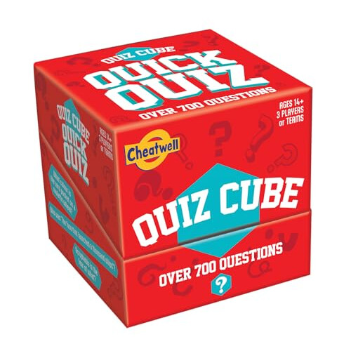 Quiz Cube Quick Quiz | Trivia Game With 744 General Knowledge Questions - Board Game