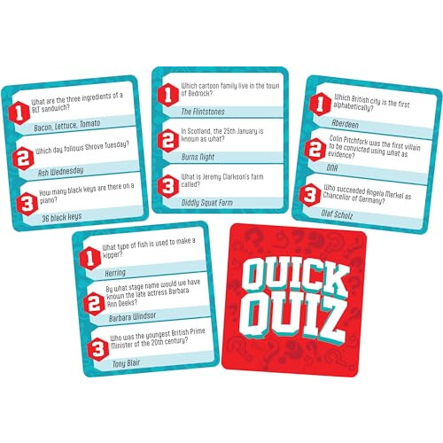 Quiz Cube Quick Quiz | Trivia Game With 744 General Knowledge Questions - Board Game 2