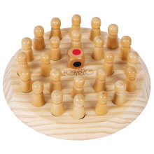 TOWO Wooden Memory Games for Children - Family Board Games for Kids and Adults -Wooden Mind Games for 3 years old- Wooden Educational Toys