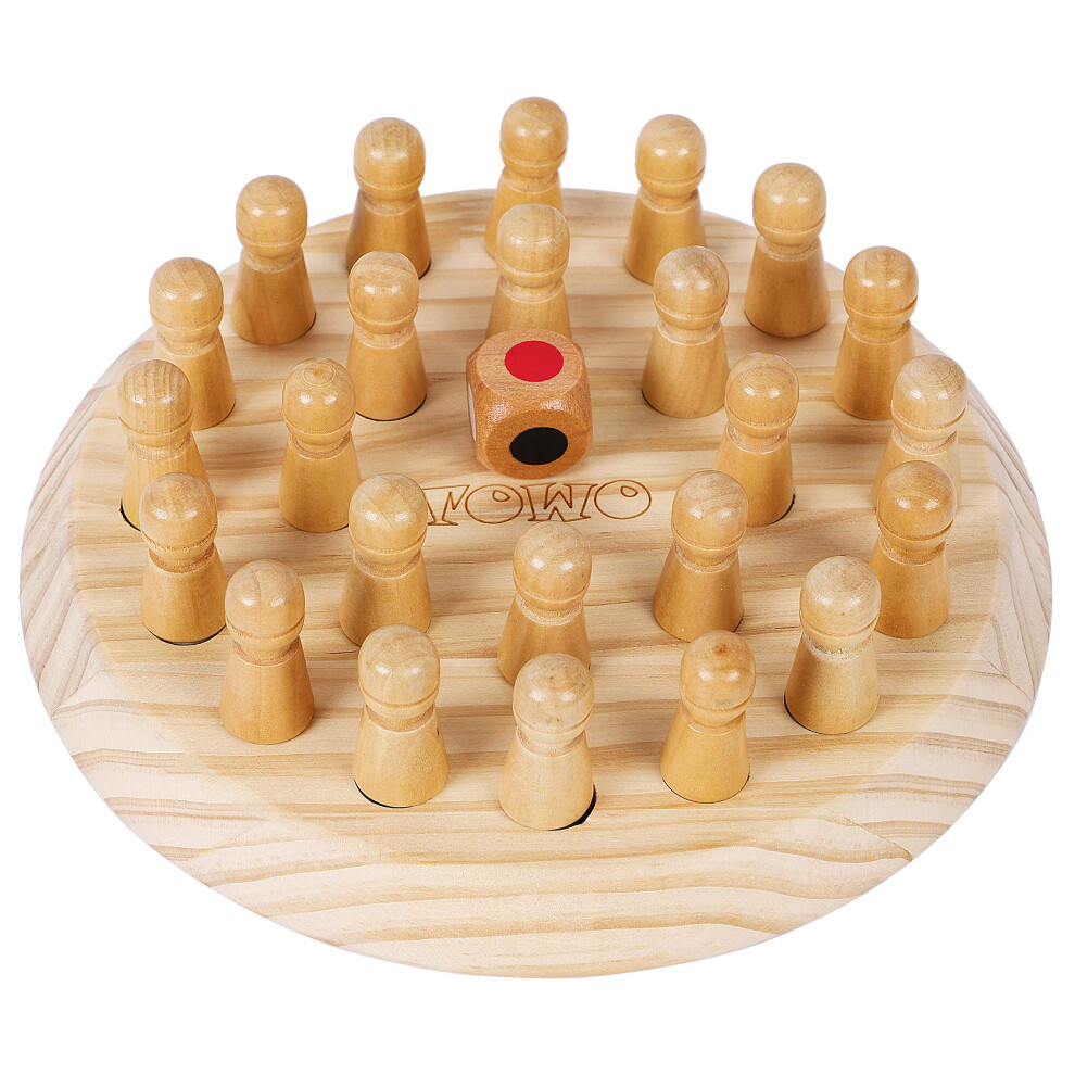 Photos - Educational Toy TOWO Wooden Memory Games for Children - Family Board Games for Kids and Adults -Wooden Mind Games for 3 years old- Wooden Ed
