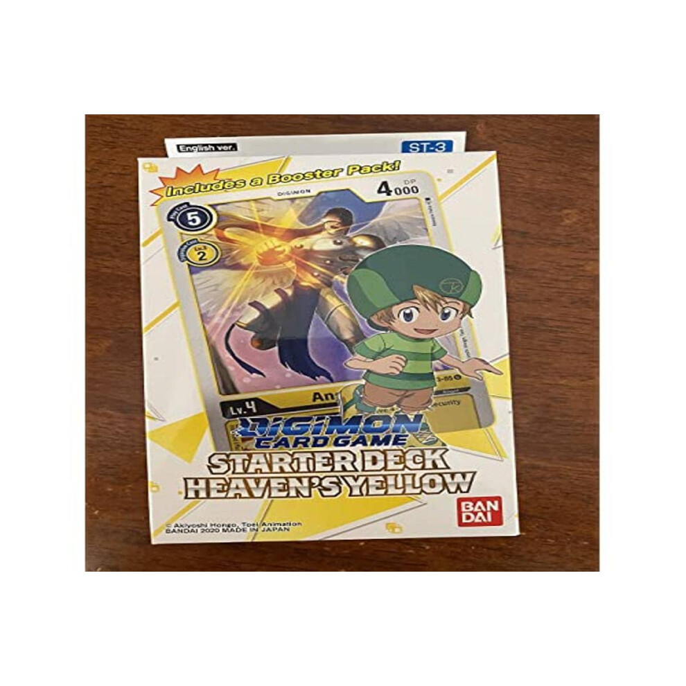 Bandai - Digimon Card Game: Starter Deck- Heaven's - Trading Card Game Yellow