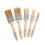 Harris Trade Paint Brush Multi-Pack, Pack of 5, 0.5", 1", 1.5", 2" 1