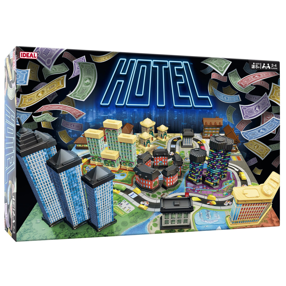 | Hotel: The Classic Five Star Family Game From IDEAL | Family Games |2-4 Players| Ages 8+