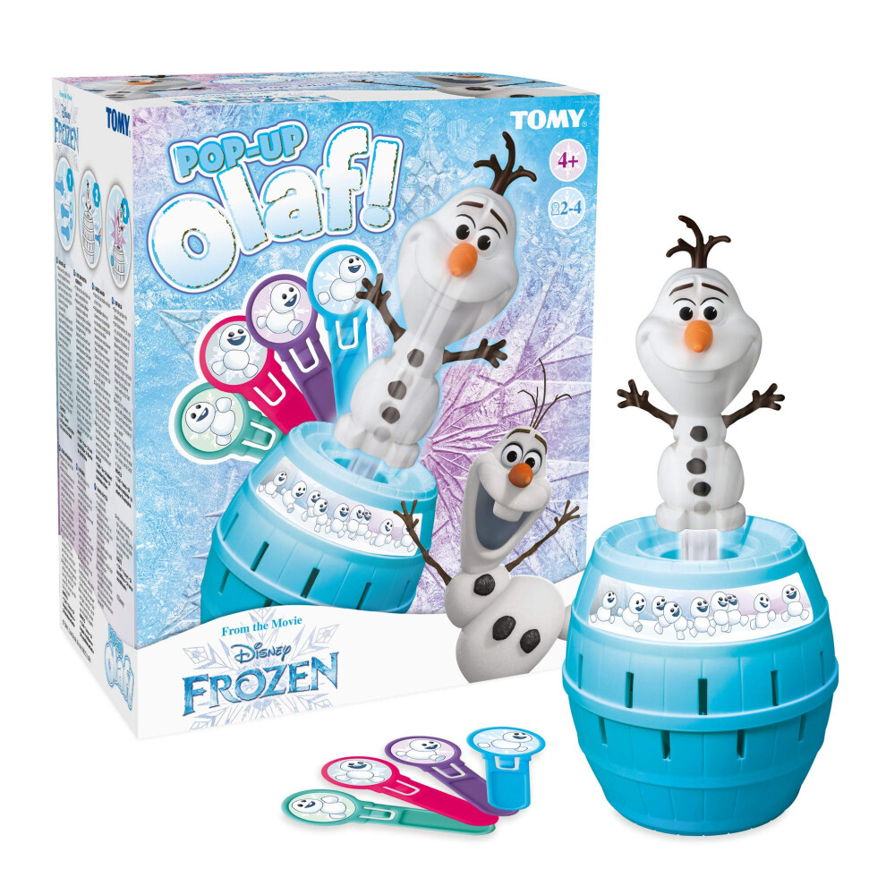 games Pop Up Olaf Children's Action Board Game, Family & Preschool Kids Game, Action Game for Children