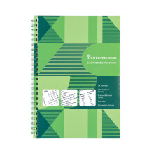 Debden Collins Colplan 2024 Diary A5 Weekly Notebook - Business Planner and Organiser - January to December 2024 Diary - Weekly - Green - 61-24
