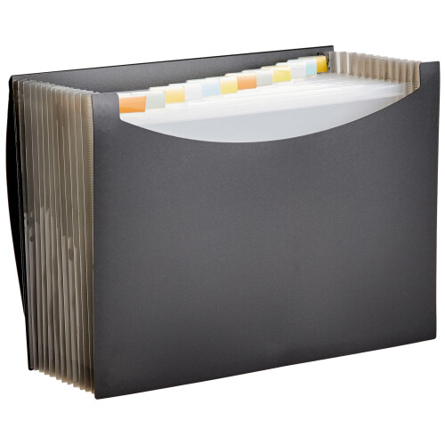 Amazon Expanding File, A4 Size - Black