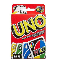 Uno Classique Clipstrip - Familienspielkarten - Mit anpassbaren Joker-Karten - Mattel Games - BGY49 - 7 Jahre und älter