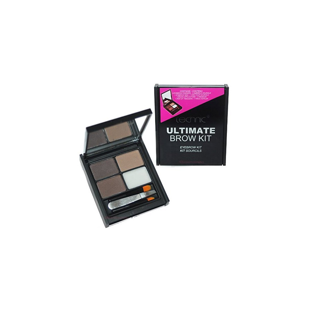 Ultimate Eyebrow Kit 7 Count (Pack of 1) Black