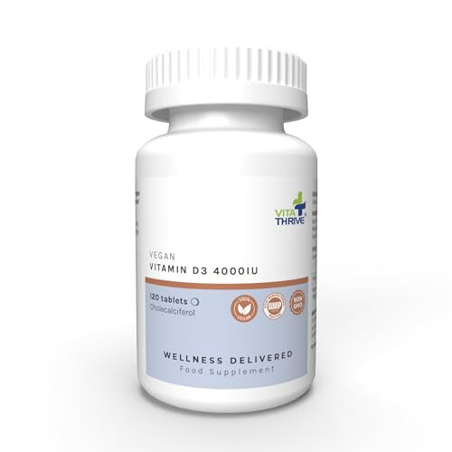 VitaThrive Vegan Vitamin D3 400iu– 120 Tablets