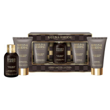 Black Pepper & Ginseng Men's Luxury Mini Trio Gift Set - Vegan Friendly (Pack of 1)