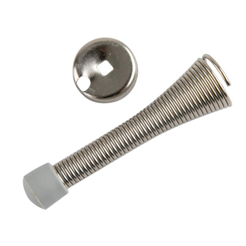 Amazon Spring Door Stop, 12-Pack, Brushed Nickel 1