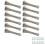 Amazon Spring Door Stop, 12-Pack, Brushed Nickel 1