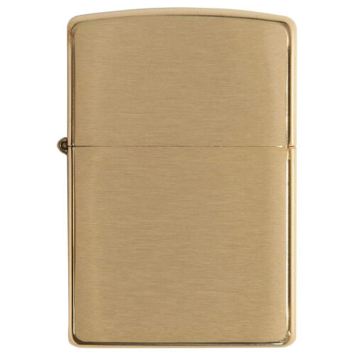 Zippo 204B New Windproof Lighter - Brushed Brass,1 x 3,5 x 5,5 cm 1