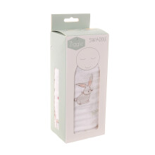 - Muslin Cloths for Baby - Newborn Essentials - Baby Swaddle - Burping - Baby Muslins Pack - Baby Essentials - Gifts - Dinosaur