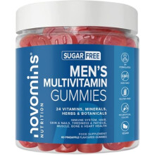 Multivitamin Gummies for Men – 24 Essential Multi Vitamins and Minerals for Men – Immune Support, Metabolism, Bone & Muscle Health – 60 Vegan