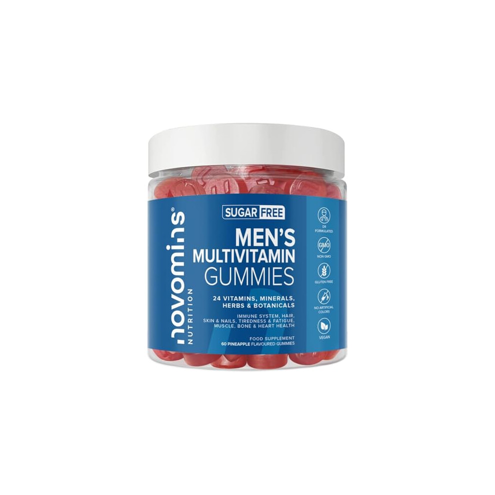 Multivitamin Gummies for Men 60 Count 24 Vitamins Minerals Gluten Free - Image 5