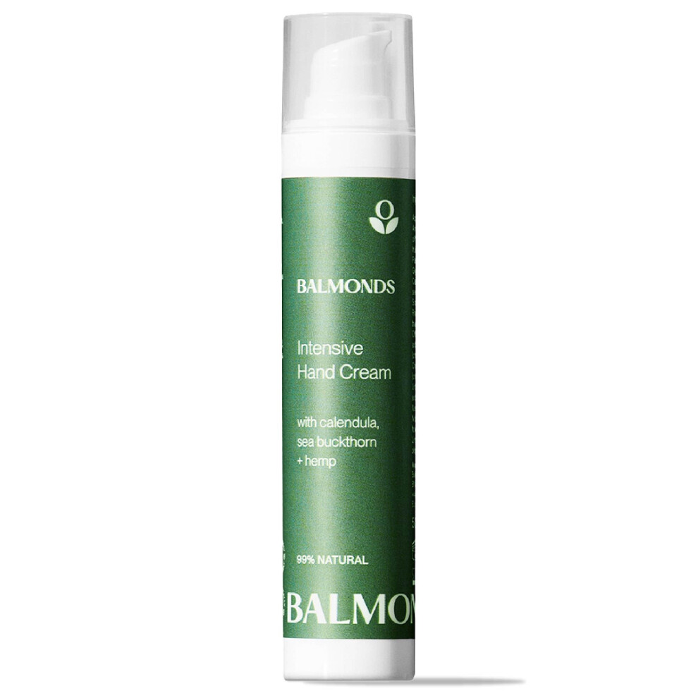 Balmonds Cream Intensive Hand 50Ml - Hand Moisturiser For Dry Or Sensitive Skin, Effective Natural Unscented Emollient For Hands