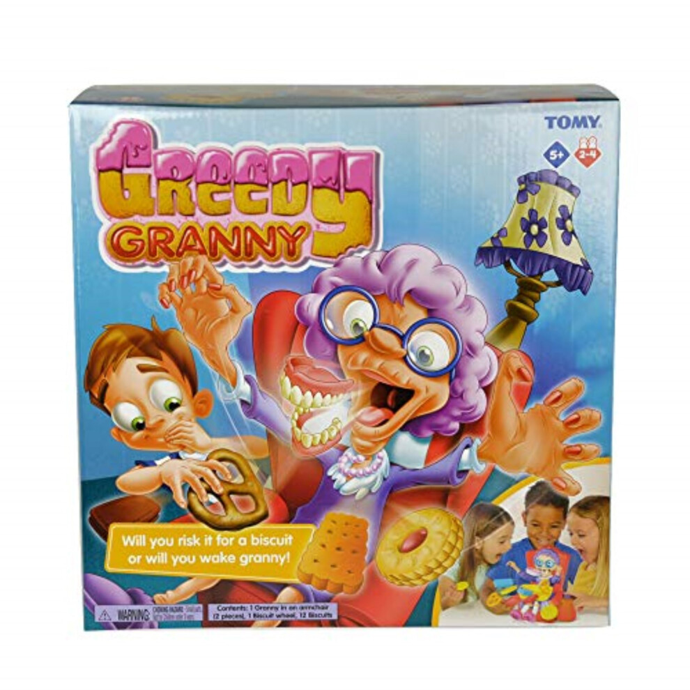 Greedy Granny Children's Board Game, Family and Preschoo Action Game for Kids 4, 5, 6, 7, 8 Year Old Boys and Girls and Adults